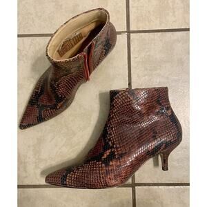 shoe the bear Reptile Boots boho classic 90s style revolve designer spring $300